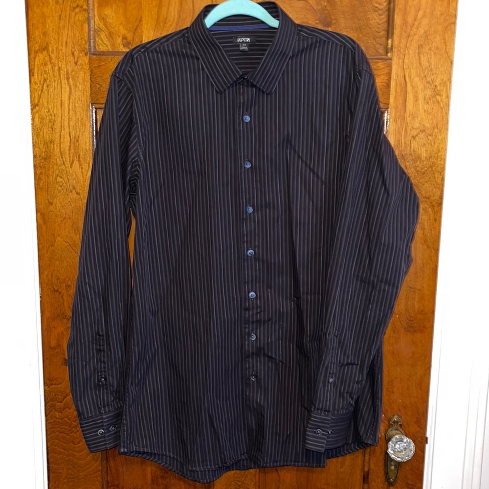 Men’s BIG & TALL Button Down Long Sleeve Shirt